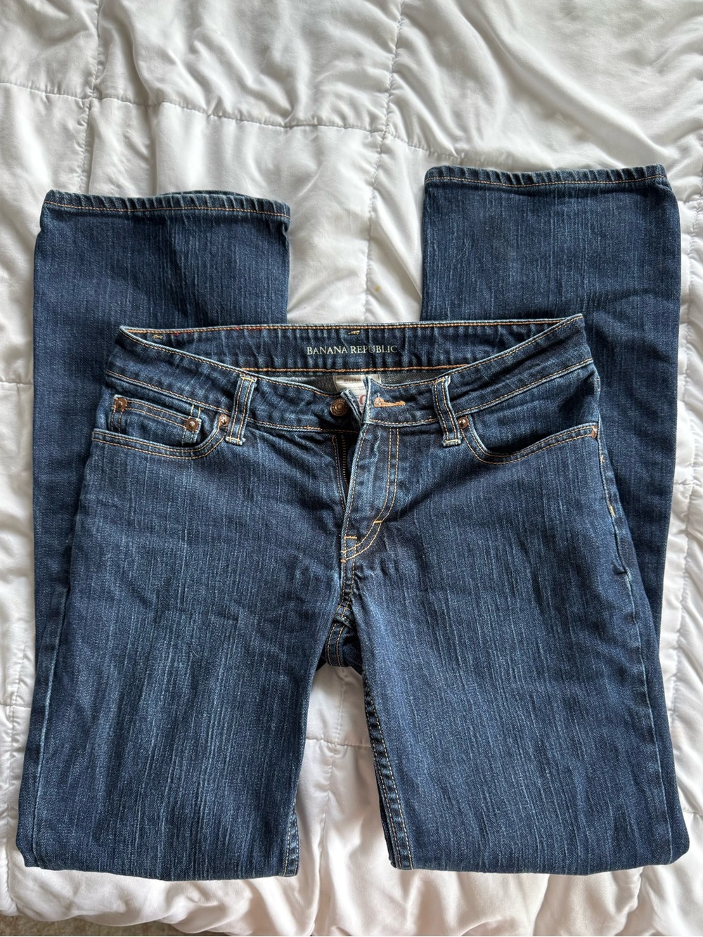 Banana Republic Women's Dark wash straight leg Jeans
